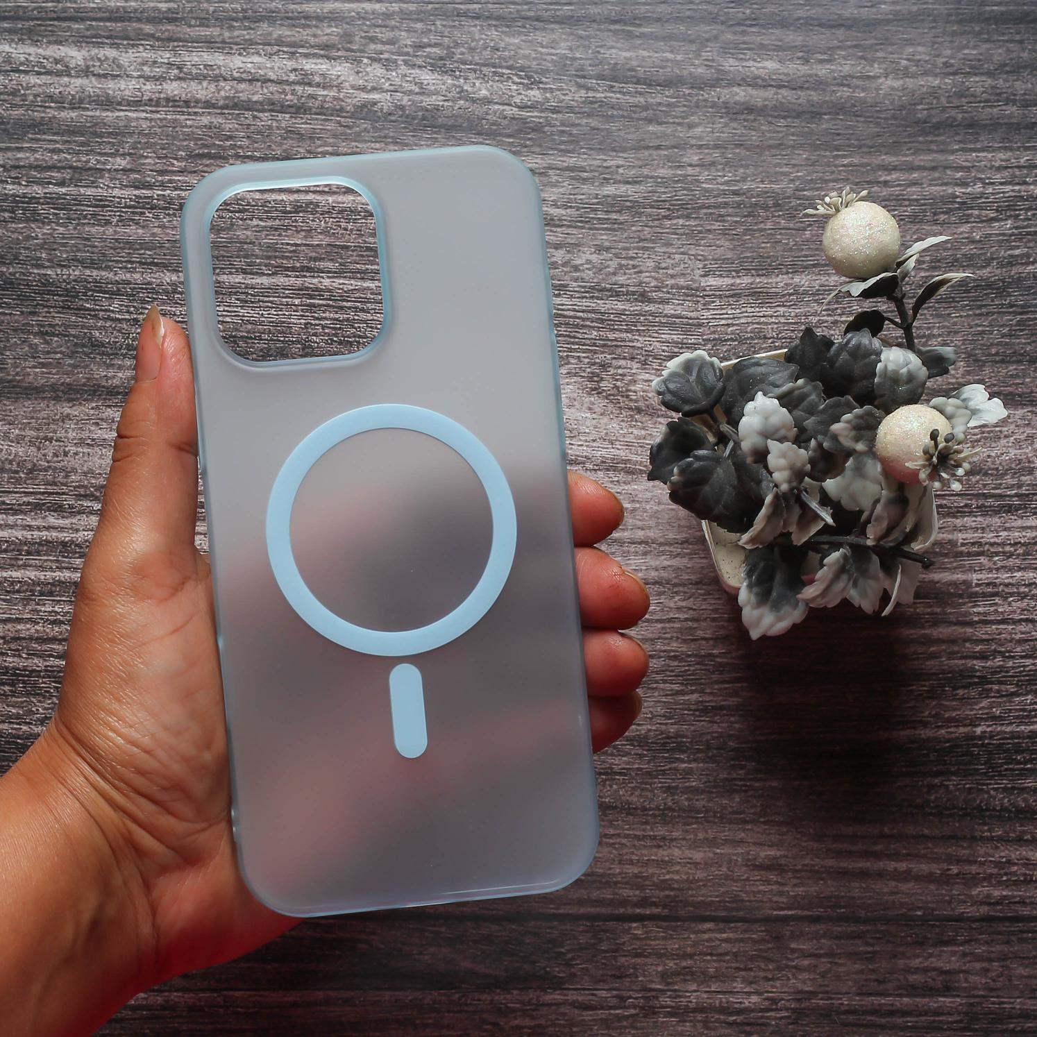 Apple Iphone Iphone 11 Paper Case Blue Paper Matte Magsafe