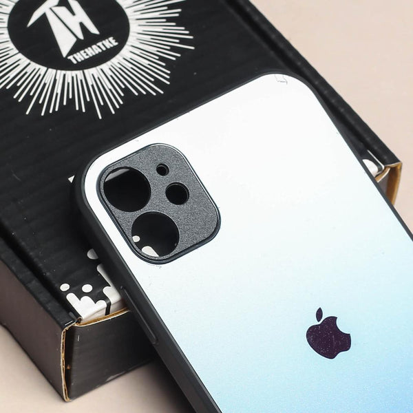 Blue Gradient metal back case for Apple Iphone 11