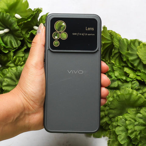 Spoov Luxury Dark Grey Silicone Case for Vivo V21