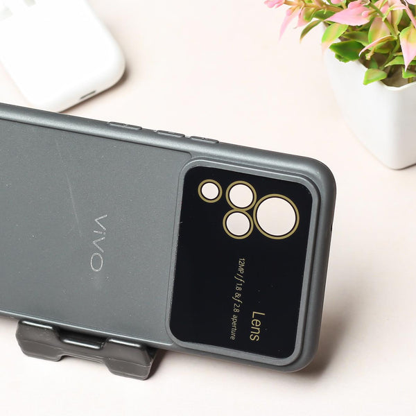 Spoov Luxury Dark Grey Silicone Case for Vivo V21