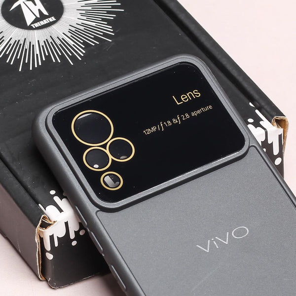 Spoov Luxury Dark Grey Silicone Case for Vivo V21