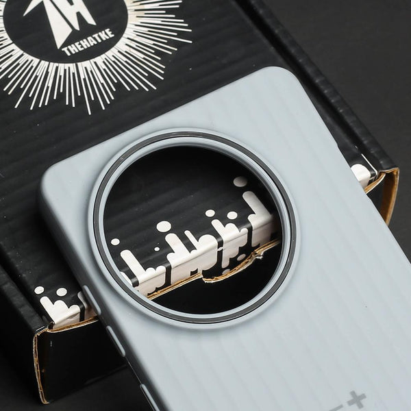 Grey SleekLine Silicone Case for Oneplus 13R