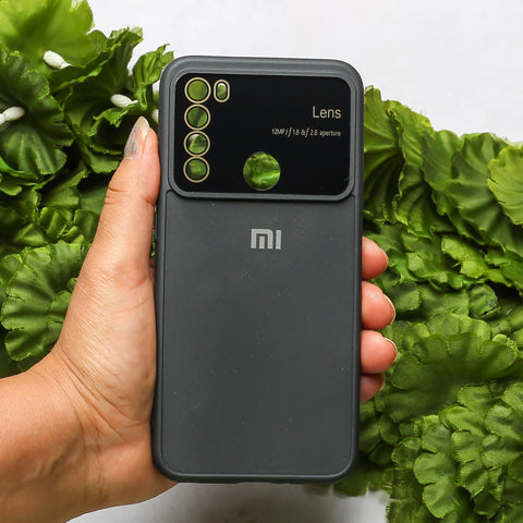 Spoov Luxury Grey Silicone Case for Redmi Note 8