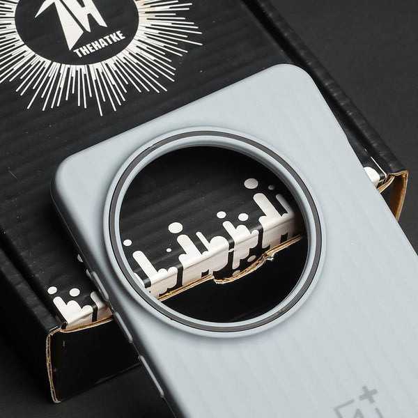 Grey SleekLine Silicone Case for Oneplus 13