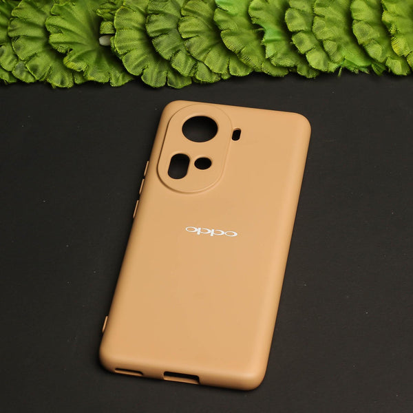 Brown Camera Original Silicone case for Oppo Reno 11