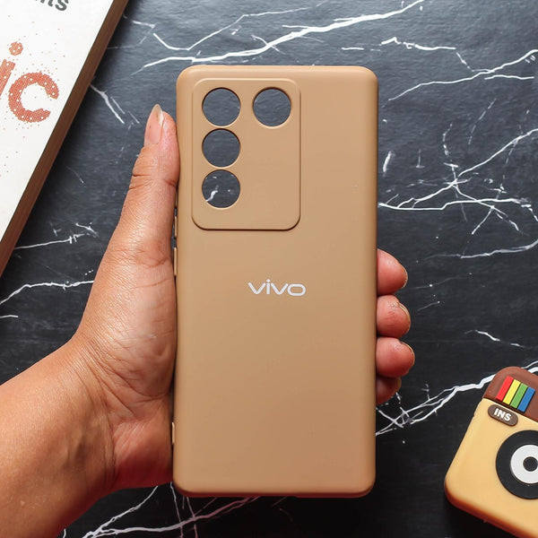 Brown Camera Original Silicone case for Vivo Y200