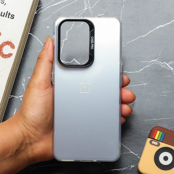 Silver Rgiem Slim Slicone Non-Yellowing Protective Case for Oneplus Nord 3