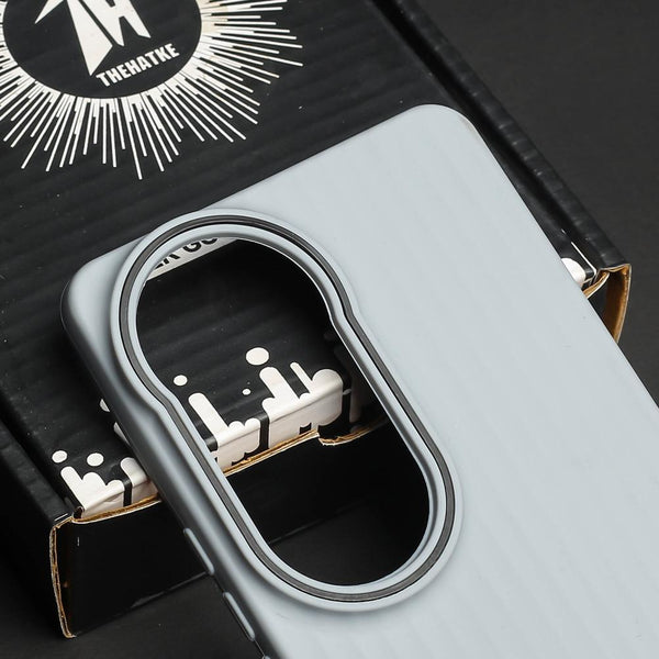 Grey SleekLine Silicone Case for Vivo V50