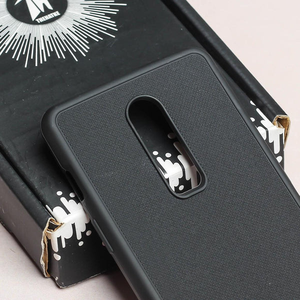 Black Niukin Silicone Case for Oneplus 6