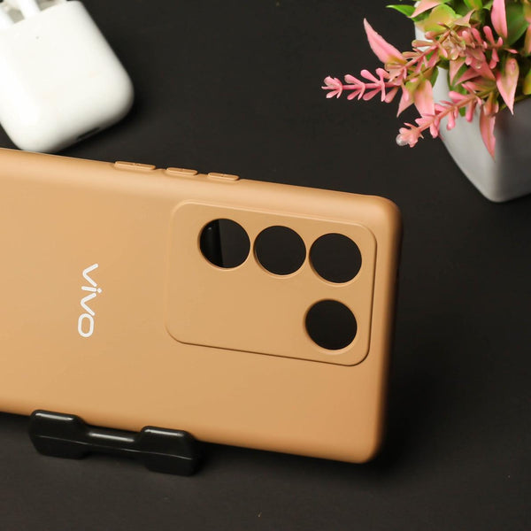 Brown Camera Original Silicone case for Vivo Y200