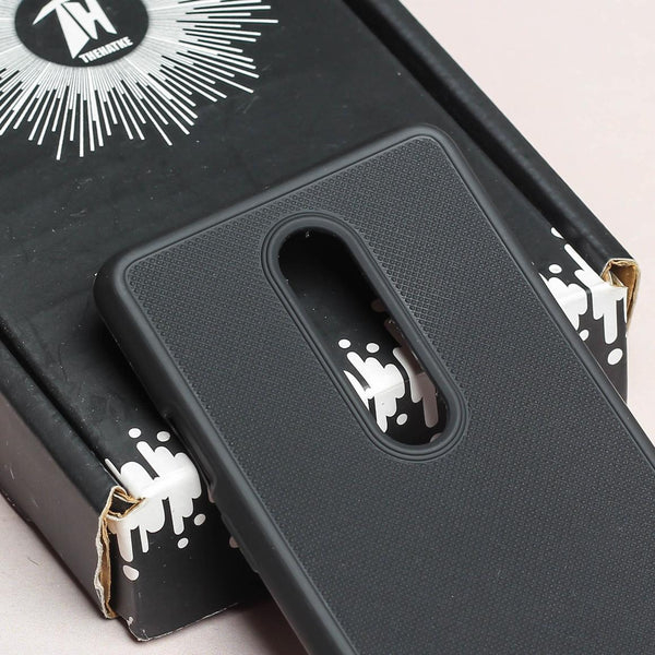 Black Niukin Silicone Case for Oneplus 8