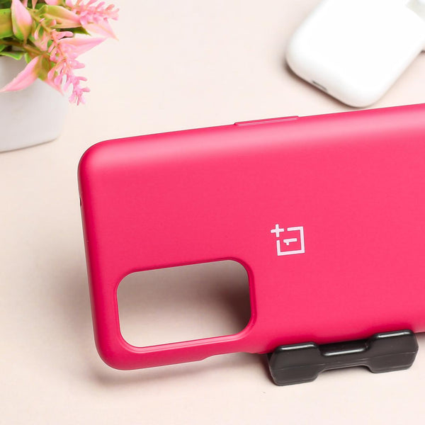 Dark Pink Original Silicone Case for Oneplus 9