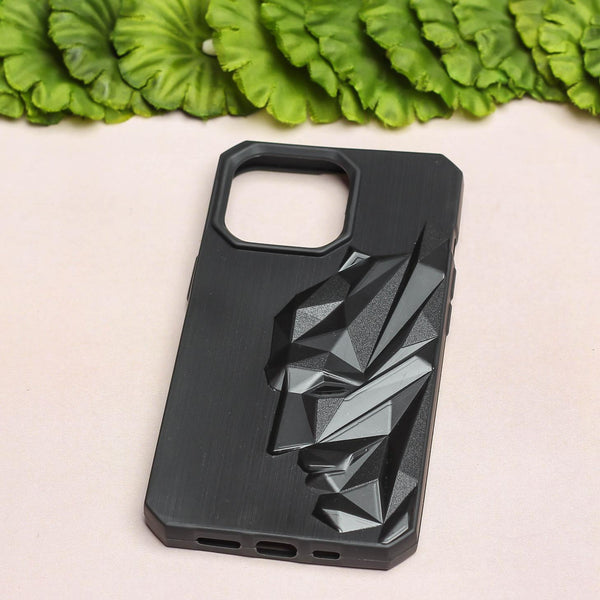 Superhero Engraved logo silicon Case for Apple Iphone 16 Pro