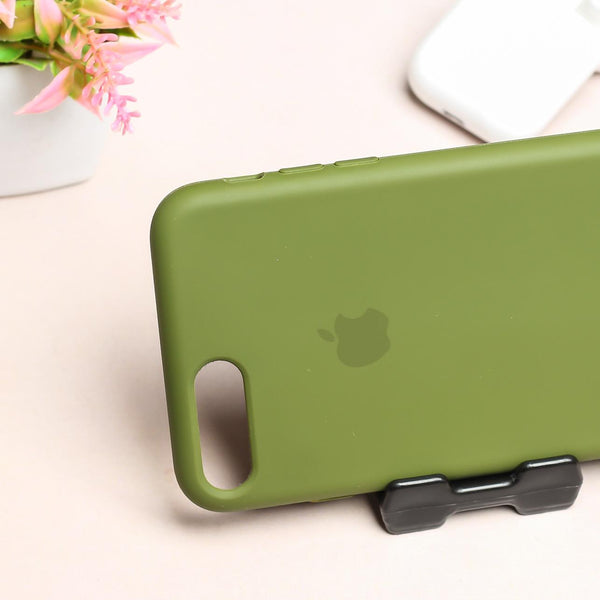 Dark Green Original Silicone case for Apple iPhone 7 Plus