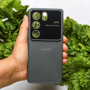 Spoov Luxury Dark Grey Silicone Case for Vivo V29 Pro