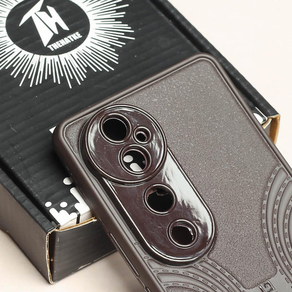 Brown UAG RidgeLine Silicone Case for Vivo V40