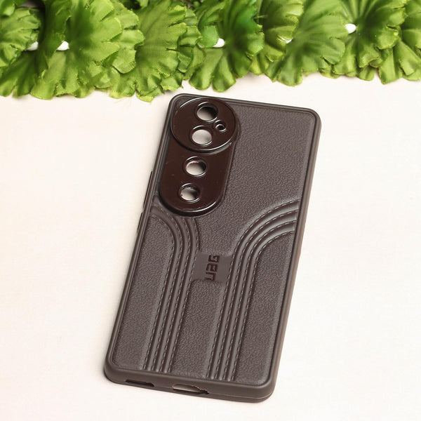 Brown UAG RidgeLine Silicone Case for Vivo V40
