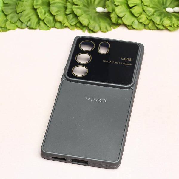 Spoov Luxury Dark Grey Silicone Case for Vivo V29 Pro