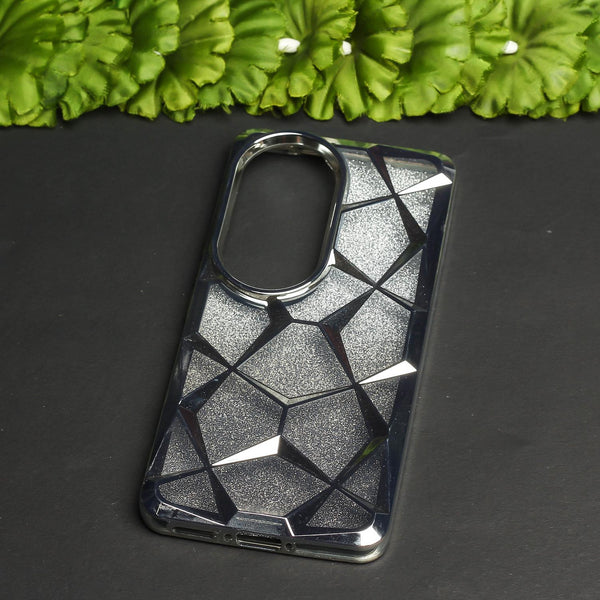 Dazzle Silver Silicone case for Vivo V50