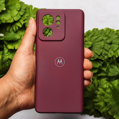 Mehroon Camera Original Silicone case for Motorola Edge 40