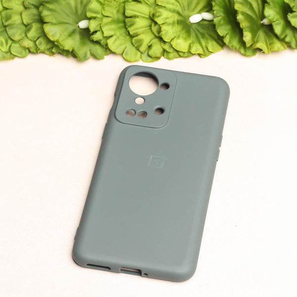 Grey Original Camera Silicone case for Oneplus Nord 2T