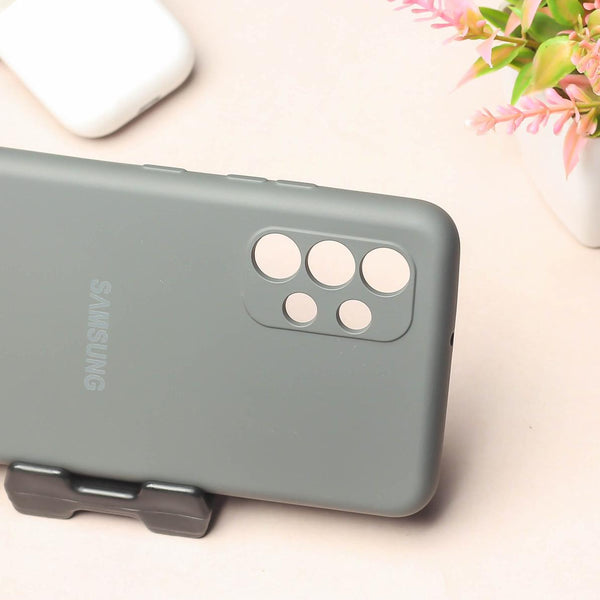 Grey Original Camera Safe Silicone case for Samsung A32