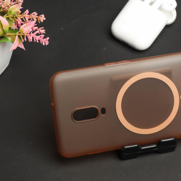 Natural Titanium Paper Matte Magsafe Case for Oneplus 6T