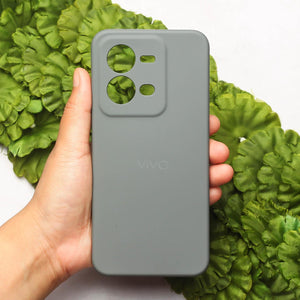 Grey Camera Original Silicone case for Vivo V25