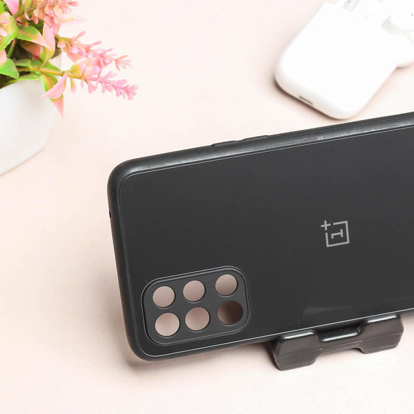 Black Matte Fiber Silicone case for Oneplus 9r