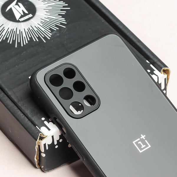 Black Matte Fiber Silicone case for Oneplus 9r