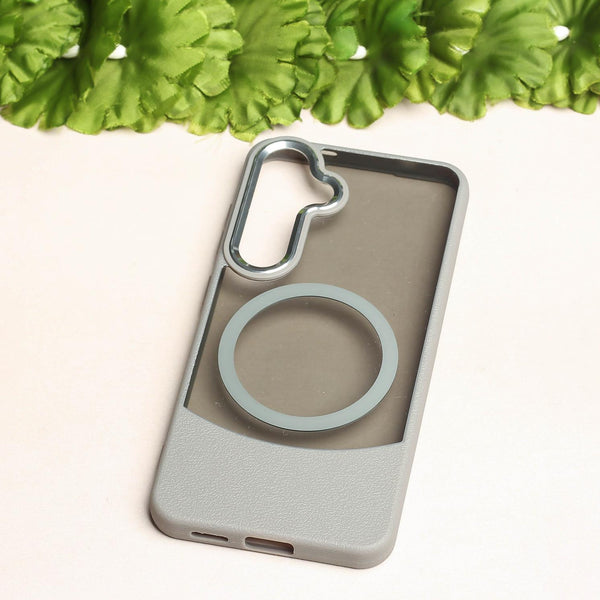 Maruti Grey Magsafe case for Samsung S24 FE