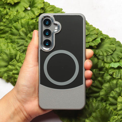 Maruti Grey Magsafe case for Samsung S24 FE