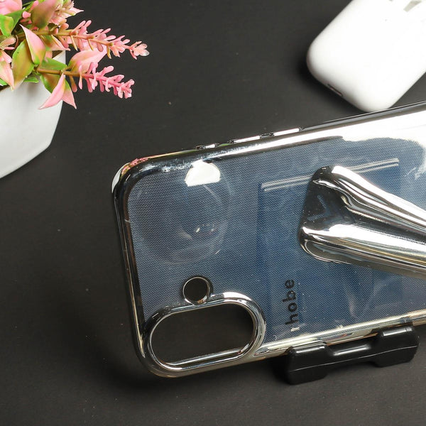Rhobe Silver Silicone Case for Apple Iphone 16