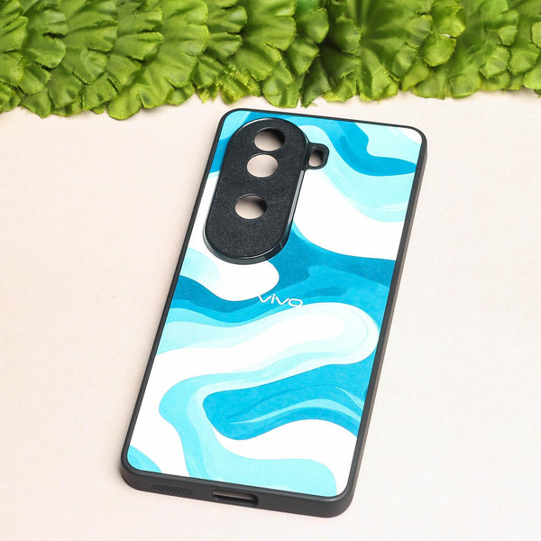 Oceanic Flow metal back case for Vivo V40e