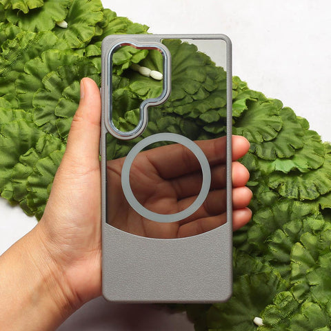 Maruti Grey Magsafe case for Samsung S25 Ultra