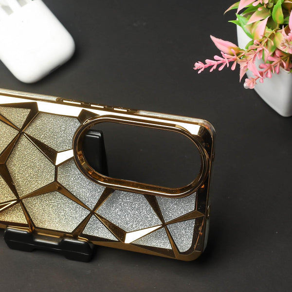 Dazzle Gold Silicone case for Vivo V50