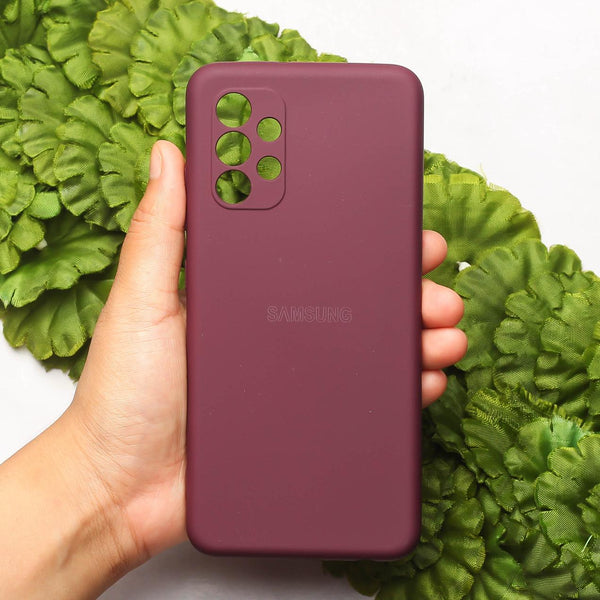 Mehroon Original Camera Safe Silicone case for Samsung A32