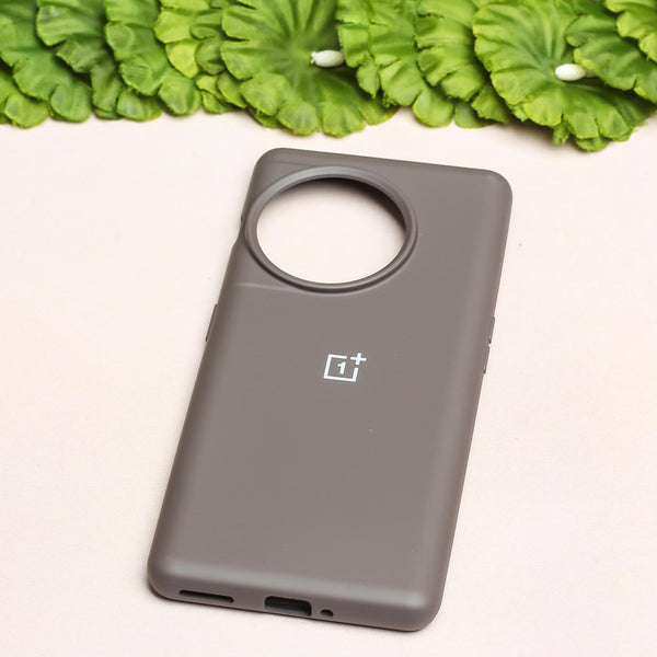 Grey Original Silicone case for Oneplus 11