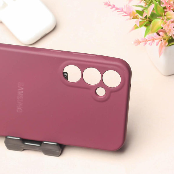 Mehroon Original Camera Safe Silicone case for Samsung S23 FE