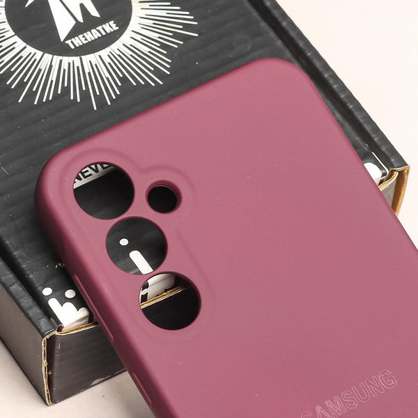 Mehroon Original Camera Safe Silicone case for Samsung S23 FE