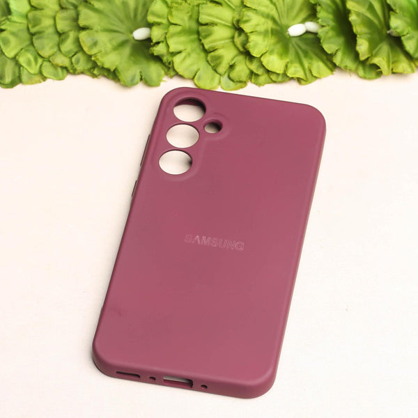 Mehroon Original Camera Safe Silicone case for Samsung S23 FE