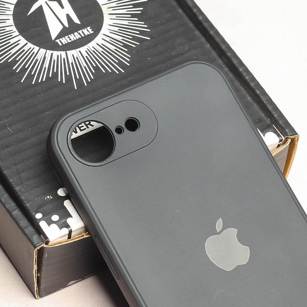 Black Candy Silicone Case for Apple Iphone 16E
