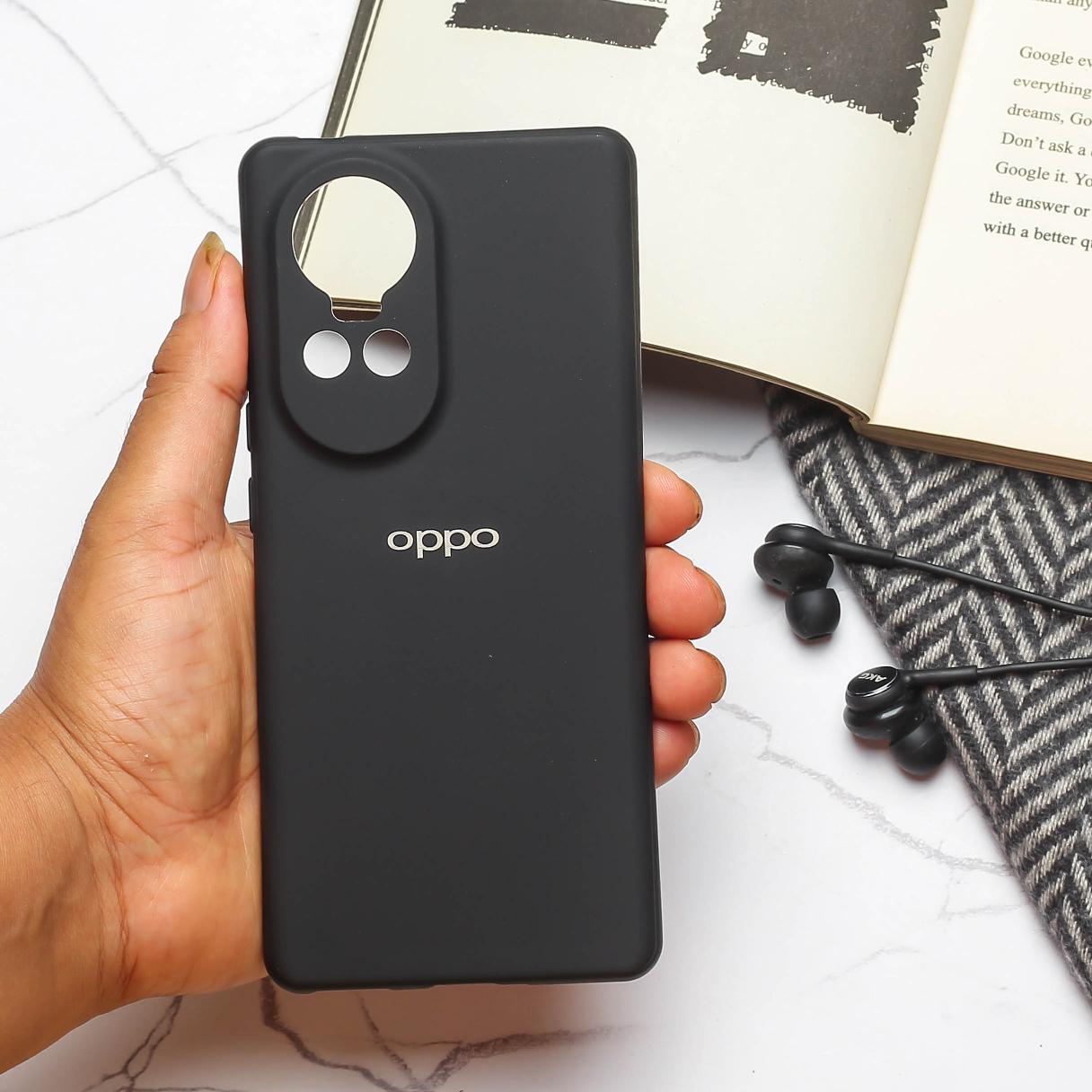 Black Candy Silicone Case for Oppo Reno 10