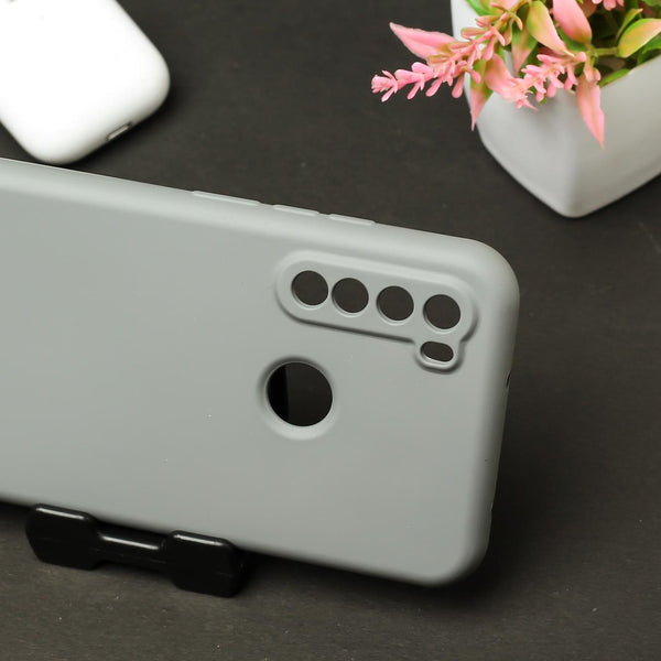 Grey Camera Original Silicone Case for Redmi Note 8