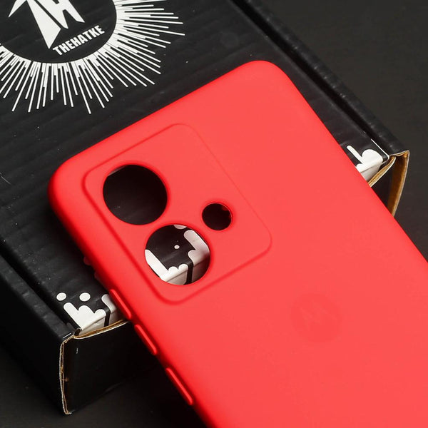 Red Camera Original Silicone case for Motorola G84