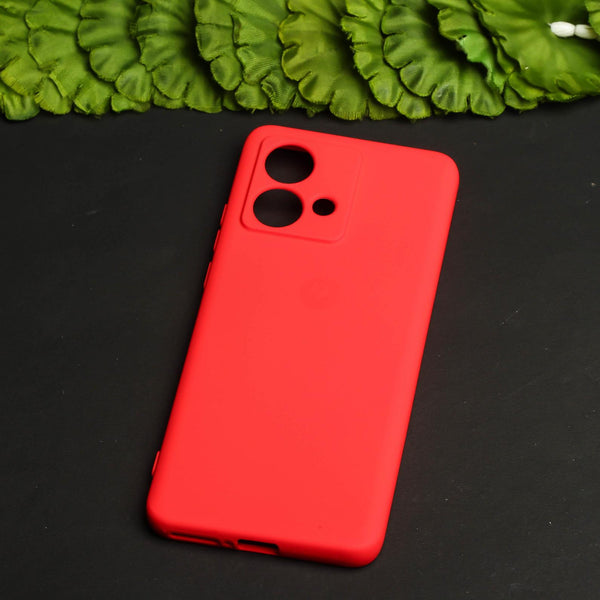 Red Camera Original Silicone case for Motorola G84
