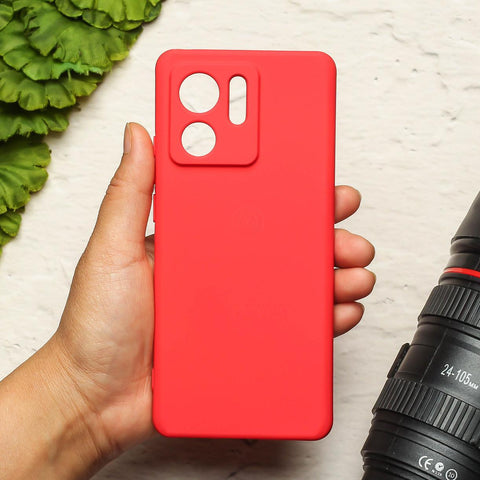 Red Camera Original Silicone case for Motorola Edge 40