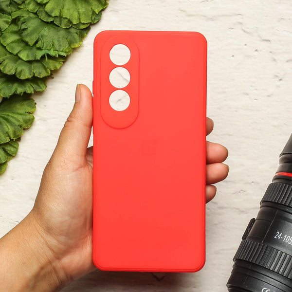 Red Camera Original Silicone case for Oneplus Nord CE 4