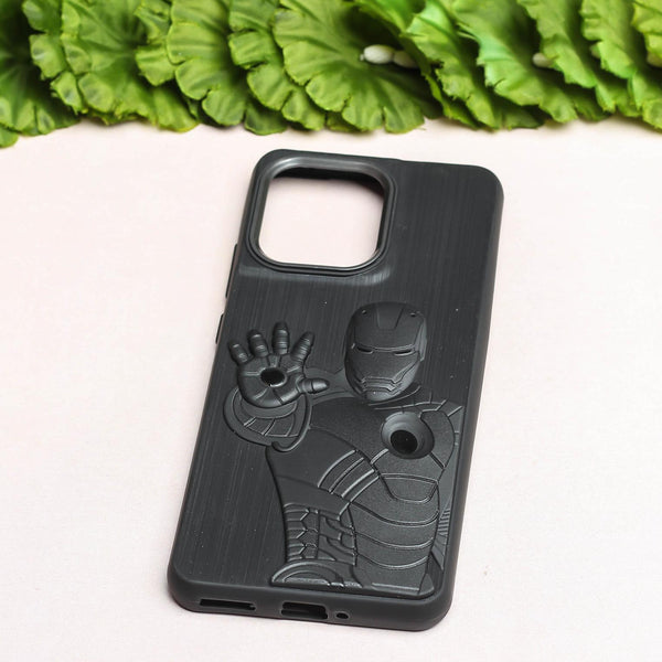 Superhero 3 Engraved Silicone Case for Motorola Edge 50 Pro