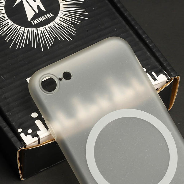 Clayish Paper Matte Magsafe Case for Apple Iphone 7